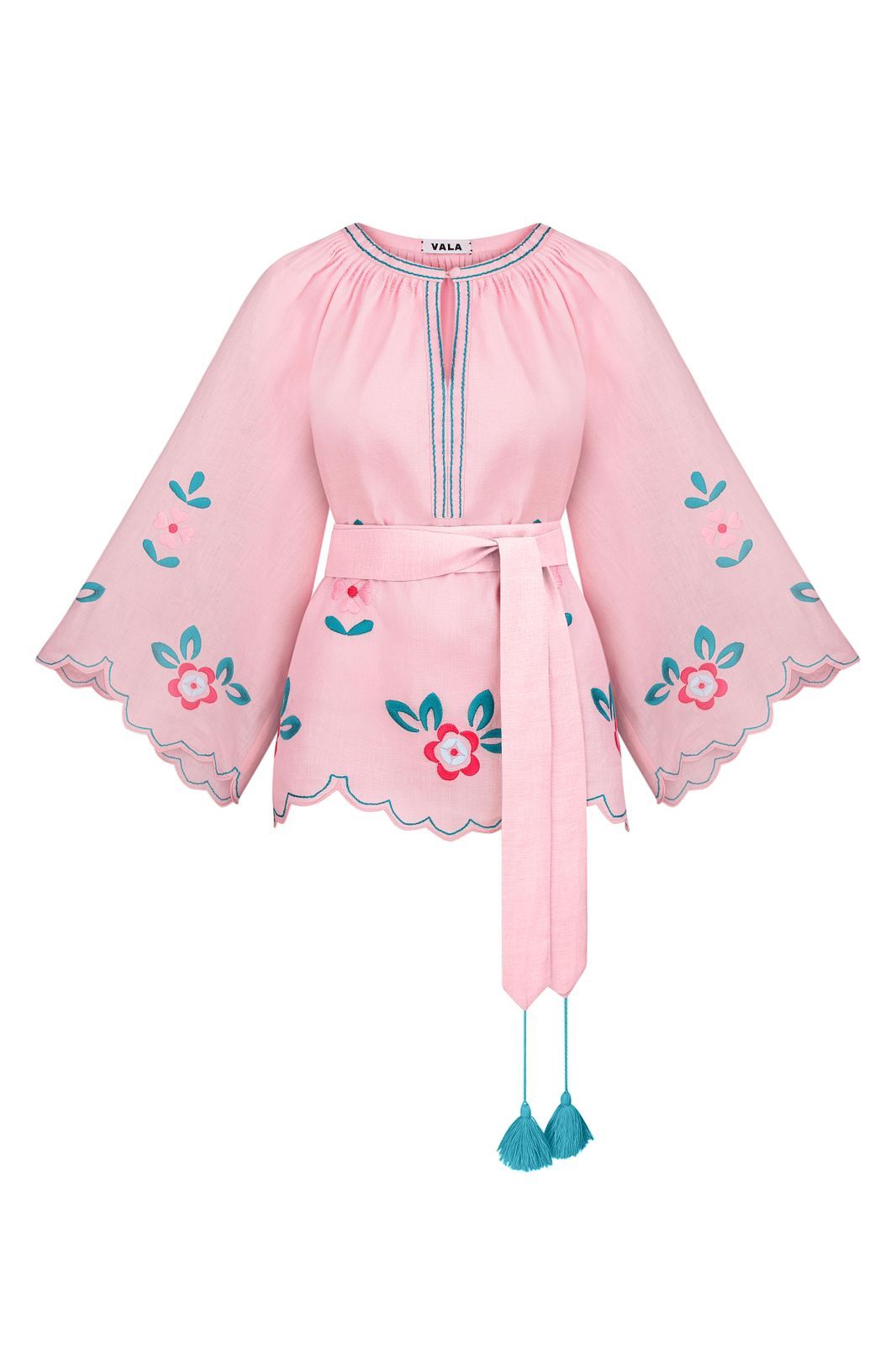 Pink Roses Blouse