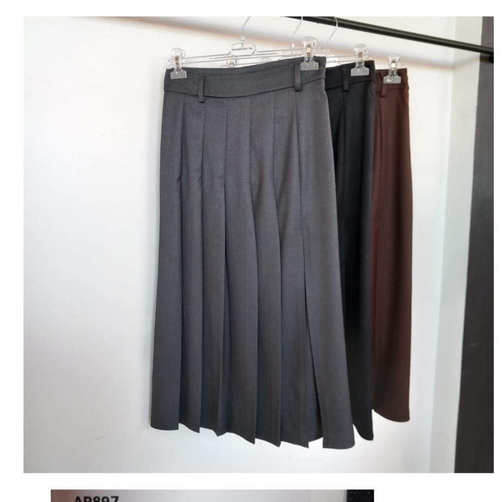 Falda gris