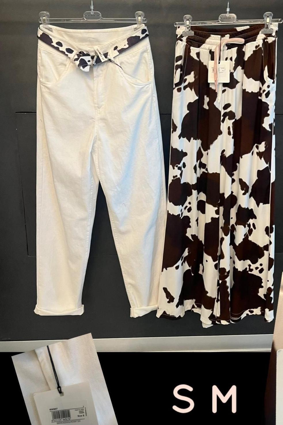 Pantalon print vaca