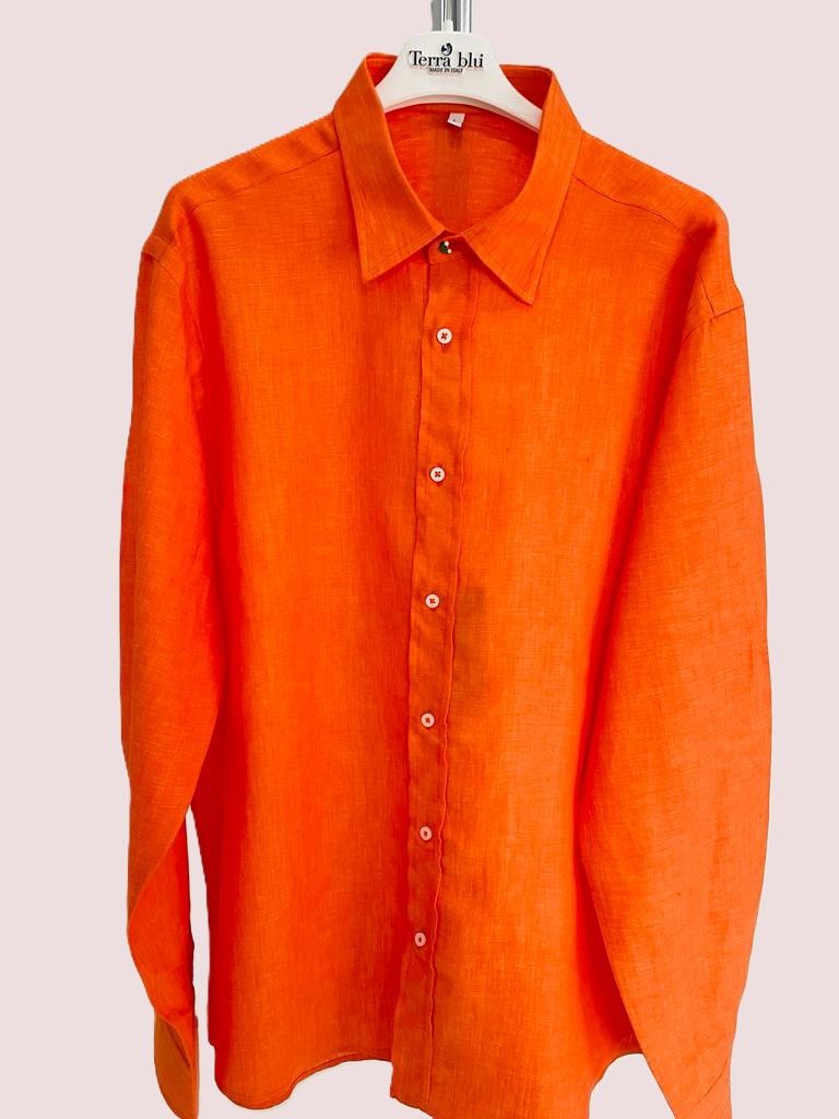 Camisa en lino. 
