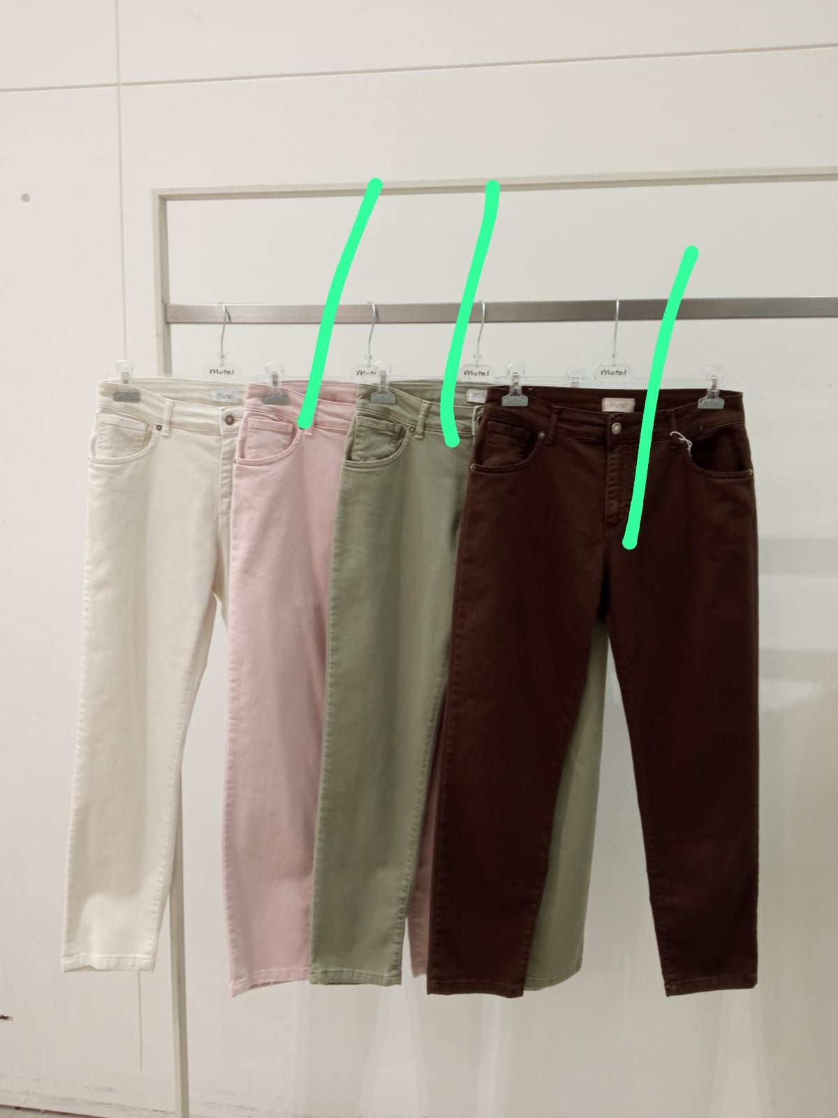 Pantalones Jeans colores