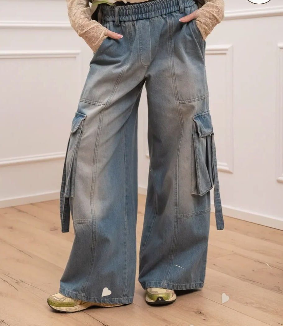Pantalon Jeans Cargo