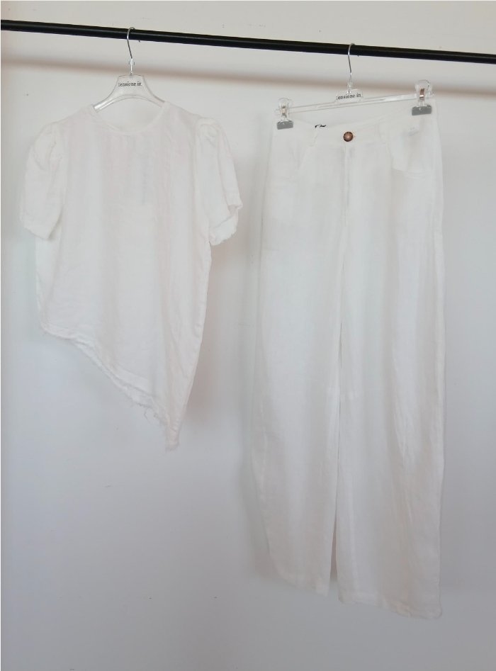 Pantalon en lino