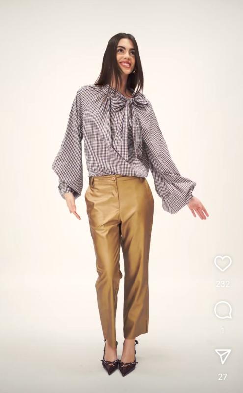Pantalon bronce
