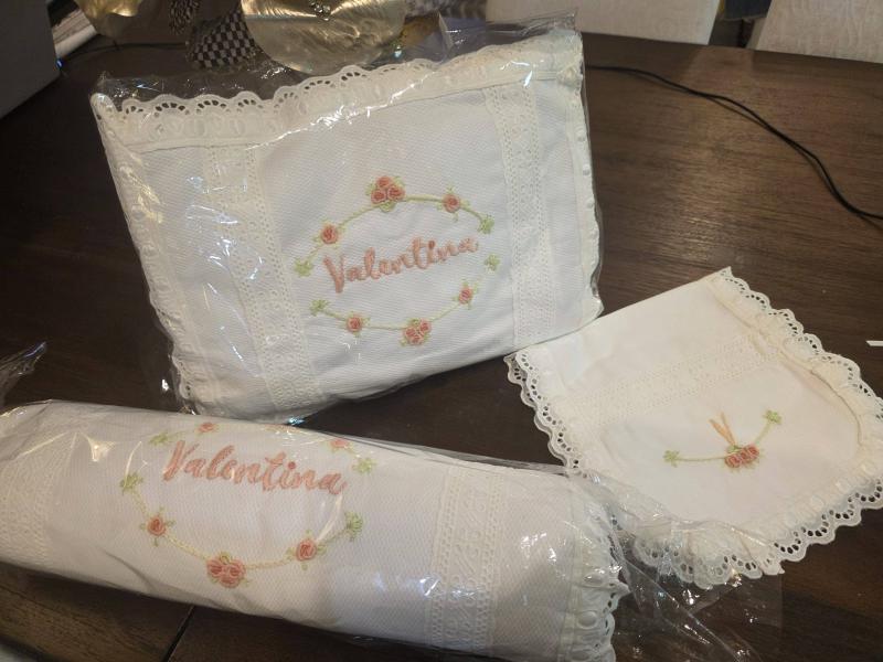 Set de almohada, pastilla y Saca Gas