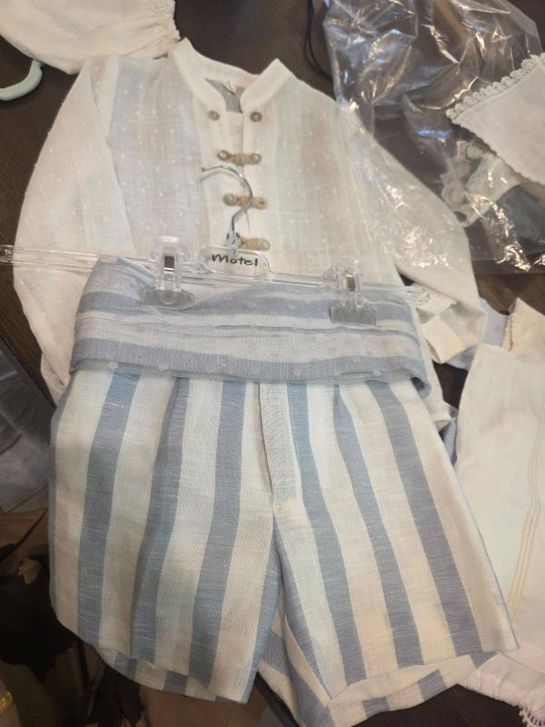 set short y camisa
