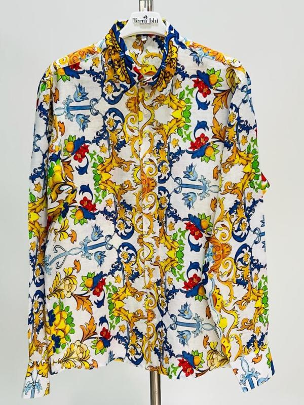 Camisa en lino