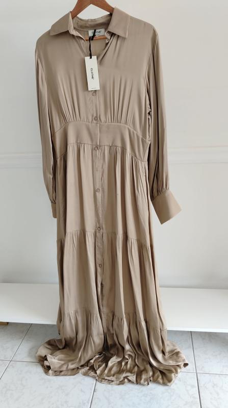 Abito largo en viscose